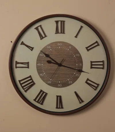 Round Roman Numeral Wall Clock