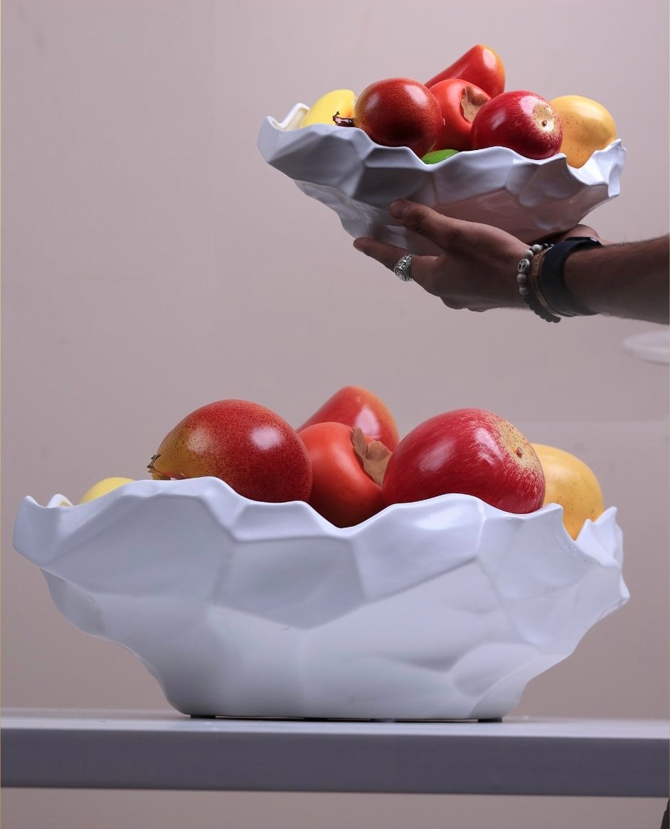 جاط فواكه بتصميم أوراق