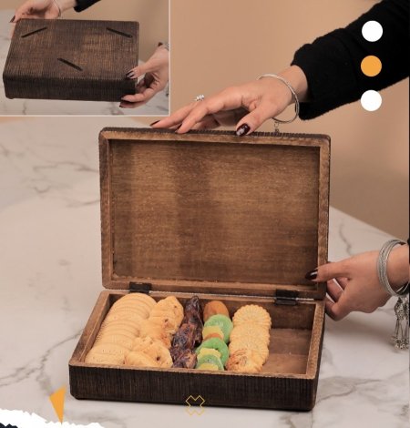 AFRICANO-25 بوكس تقديم خشبي