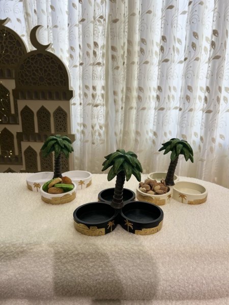 AMWAJ-2 صحن تقديم ثلاثي