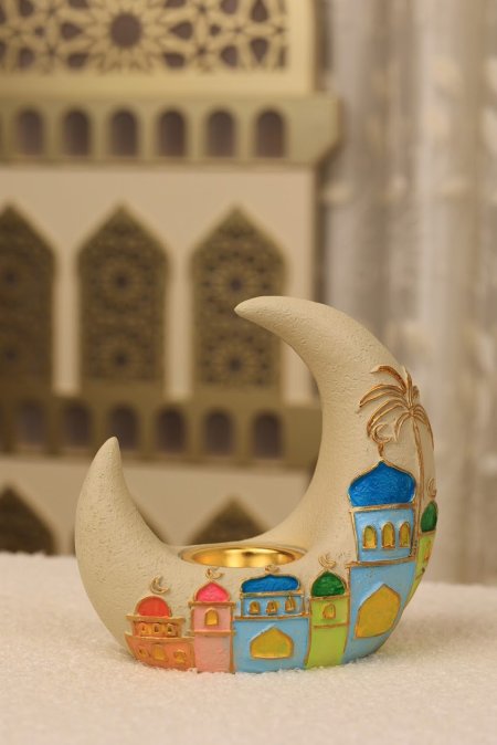 AMWAJ-3 مبخره رمضانية شكل هلال