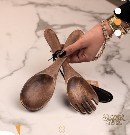 Africano-20 مغرفه خشبيه