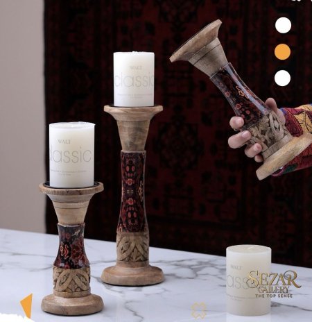 AFGANI 12 طقم شمعدان ثلاثي