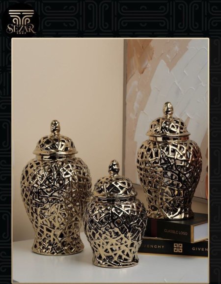 Jearna-32-33-34 طقم فازة سيراميك