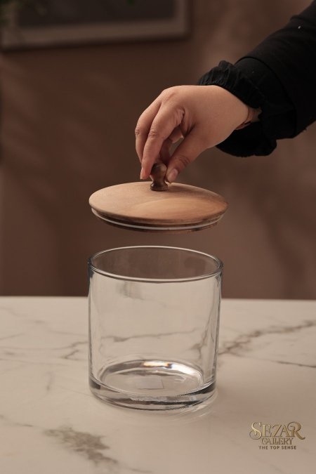 مضيفه زجاجيه بدون قاعده 5720-12