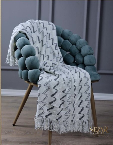 0707-1 ثرو أبيض مخطط رمادي