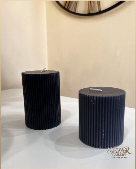 2581-1 2581-2 2581-3 2581-4 شمع لون أسود