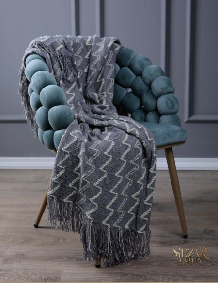 0707-11 ثرو رمادي مخطط أبيض