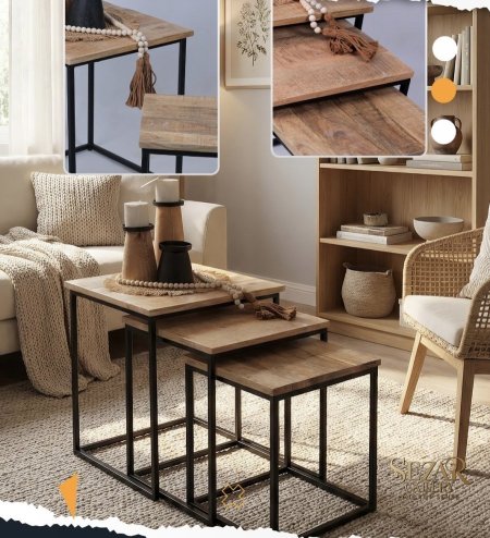 Sila-1 mango wood طقم سكملات