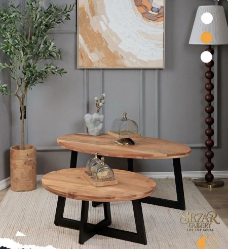 Sila-4 acacia wood طقم طوايل
